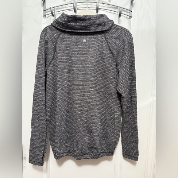 Lululemon Healthy Heart Coco Pique Pullover sweatshirt women’s 6 cowl neck - Picture 2 of 16
